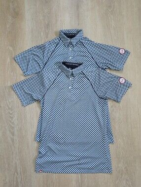 OOBE Chick-fil-A Mens HydroChill Together Team Style Waffle Fry Polo Shirt Sz XS